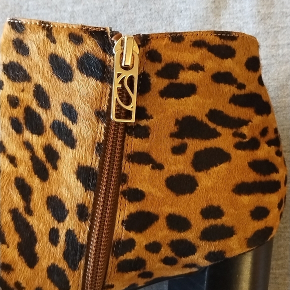 Franco Sarto Womens L-Nest Camel Hair Pointed Toe Ankle Boots Size 8 - Picture 15 of 16